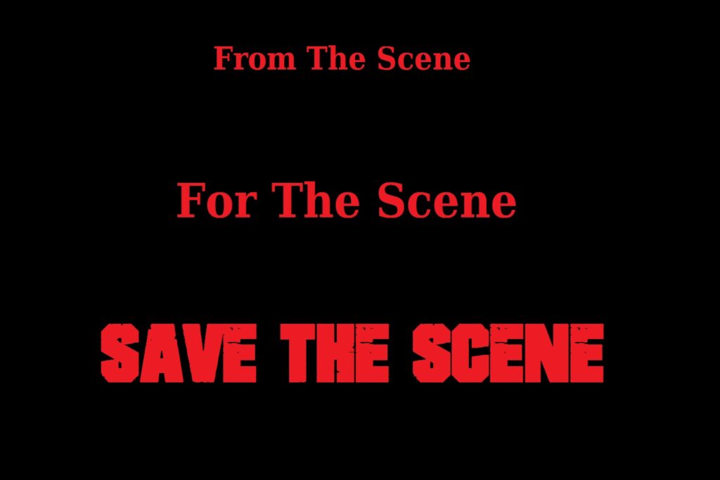Spendenprojekt – Save the Scene