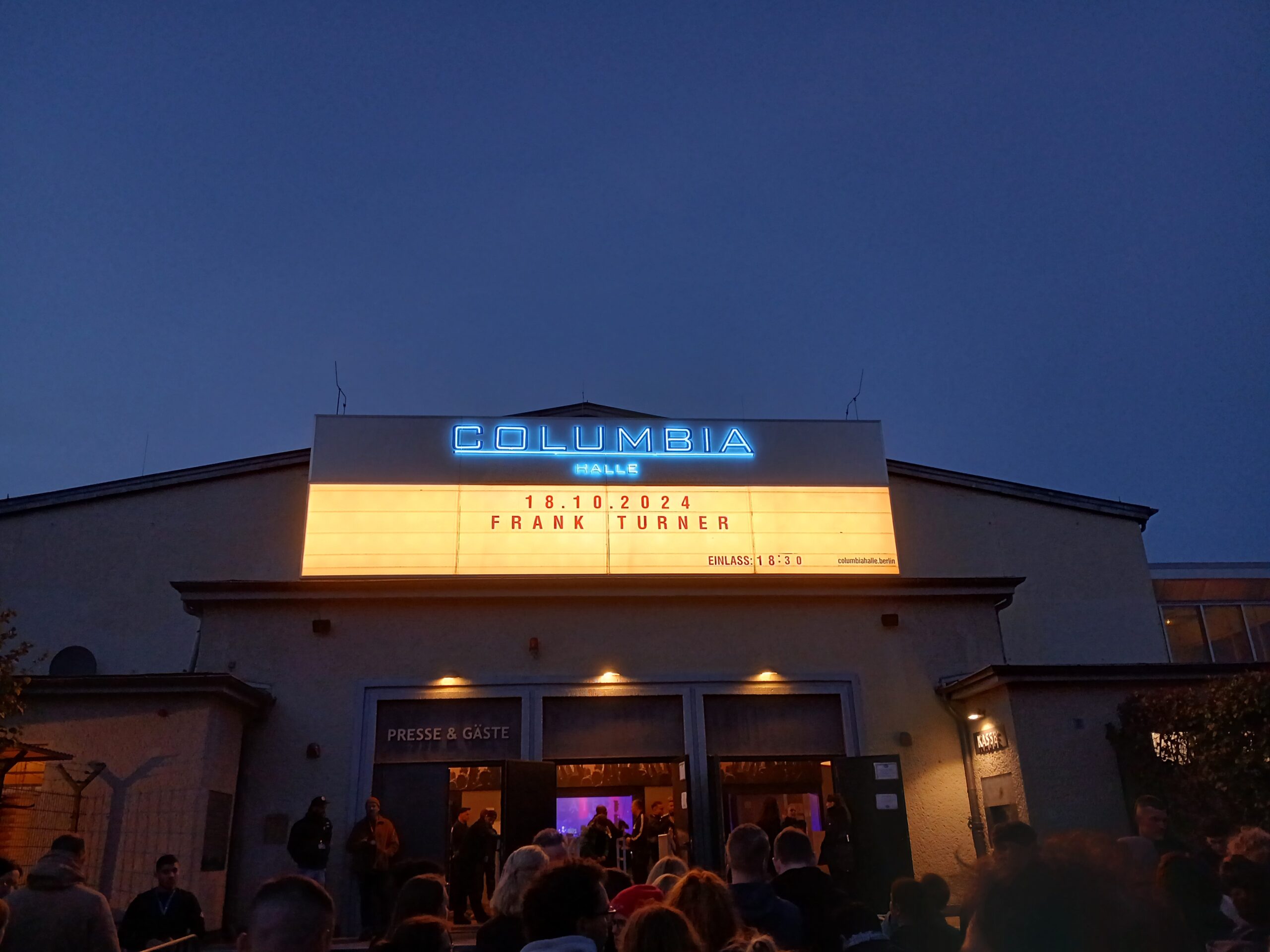 Frank Turner & The Sleeping Souls in Berlin – Columbiahalle