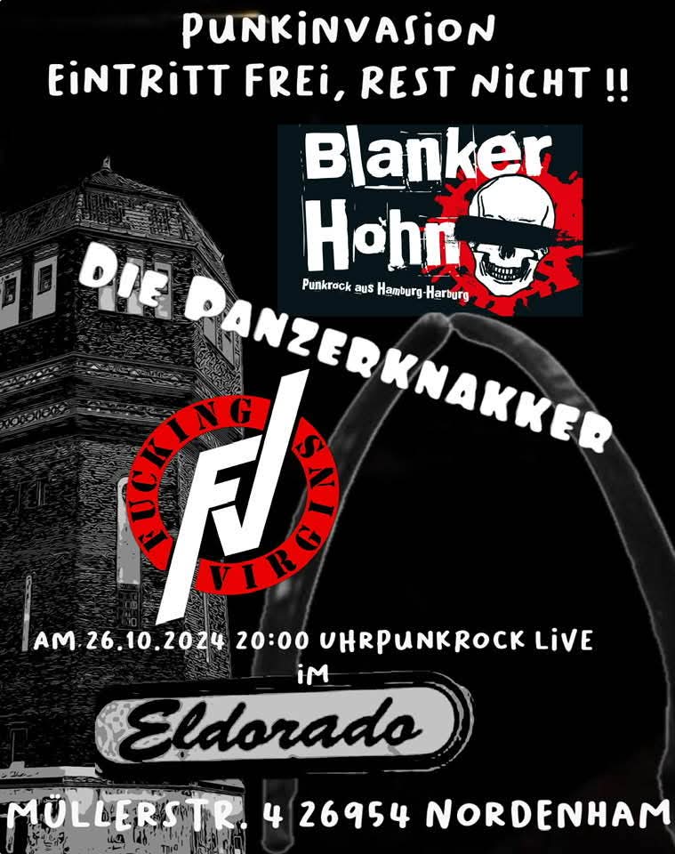 Punkerinvasion am 26.10.2024 in Nordenham