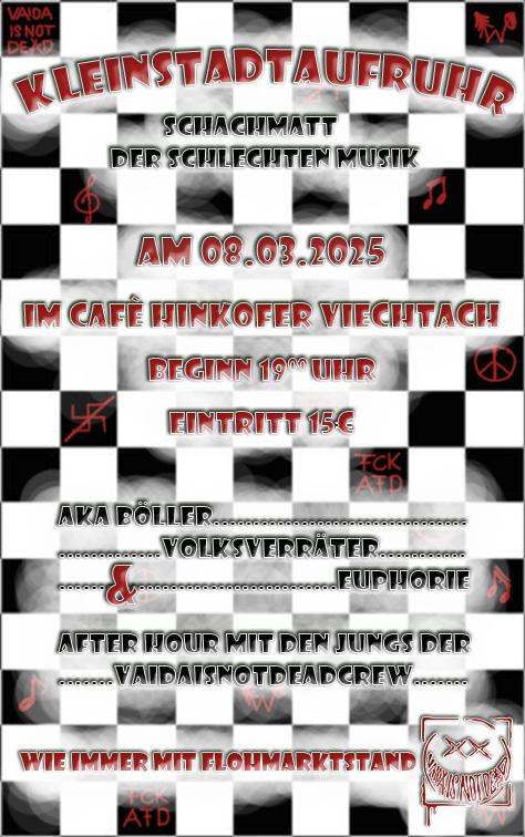 Schachmatt der schlechten Musik – 8.3.25