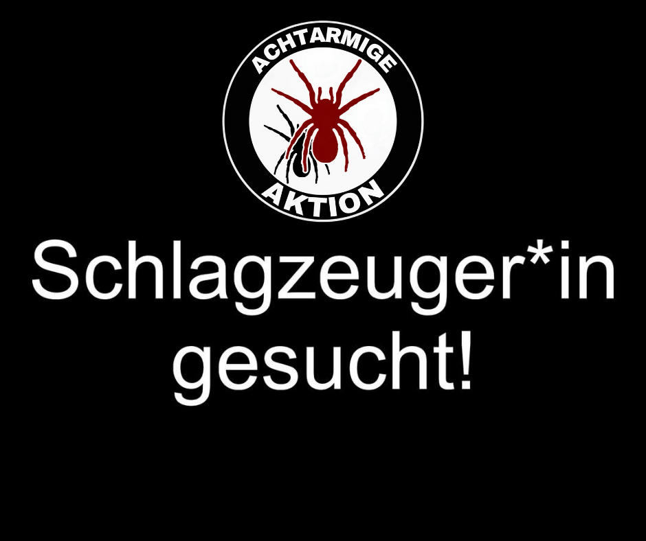 Herr Fugbaum – Schlagzeuger:in gesucht