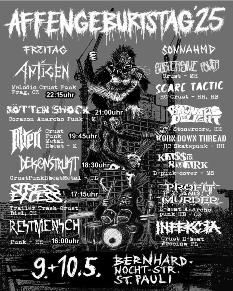 Affengeburtstag – Hamburg