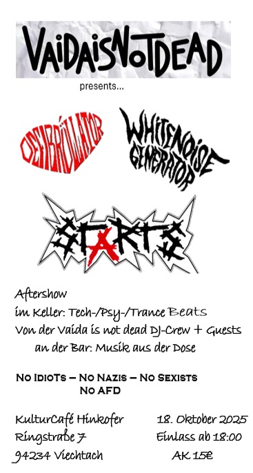 VAIDAISNOTDEAD – 18.10.25