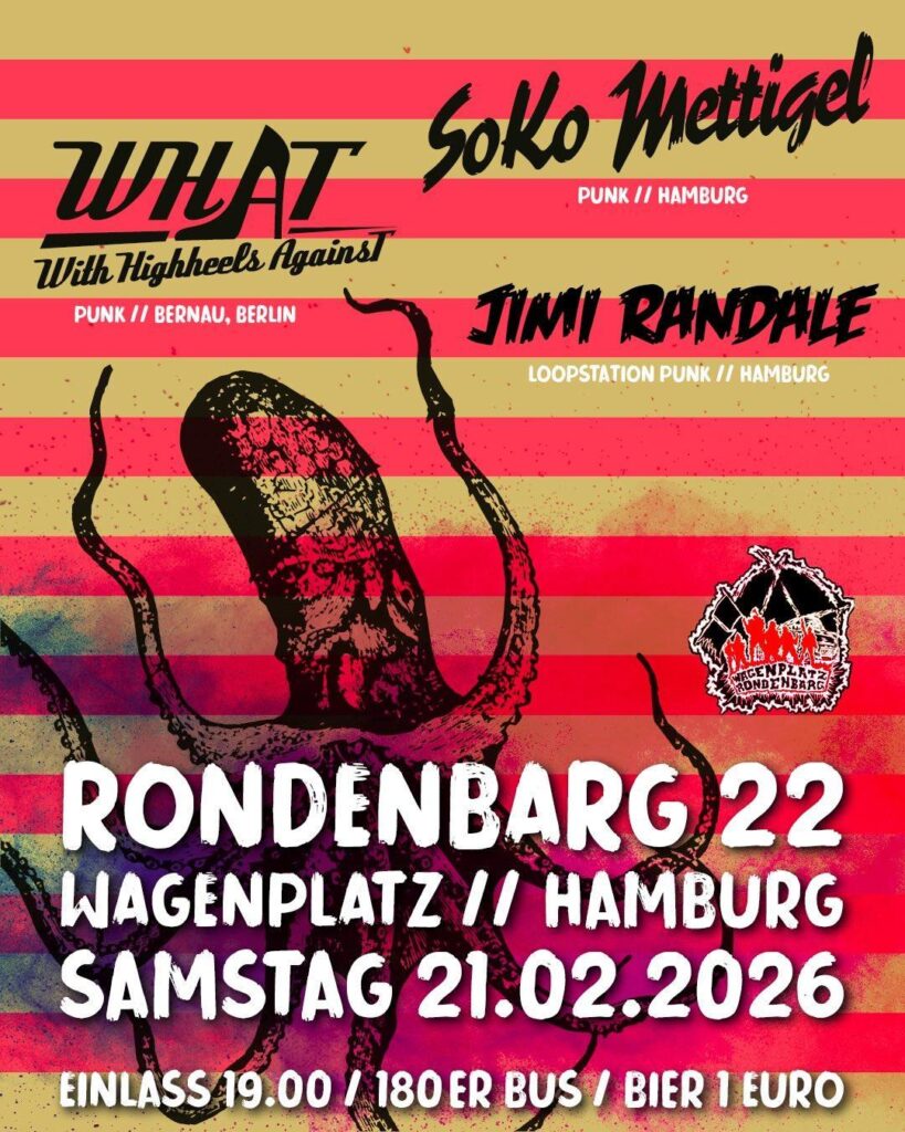 With Highheels AgainsT, Jimi Randale & SoKo Mettigel, 21.02.26, Hamburg