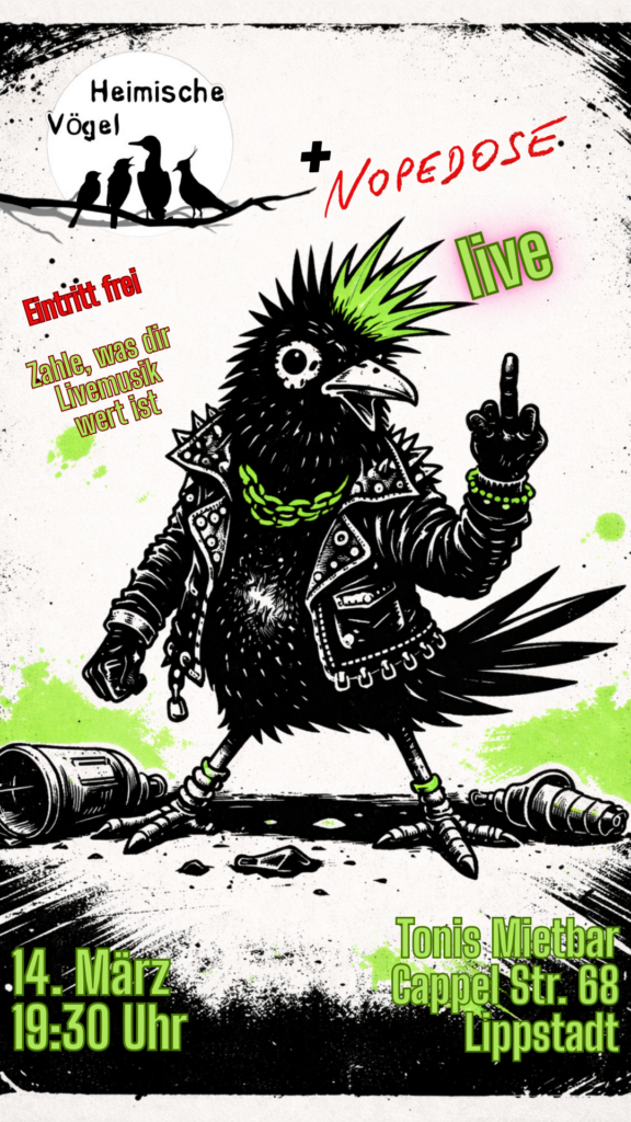 Heimische Vögel @ Tonis Mietbar